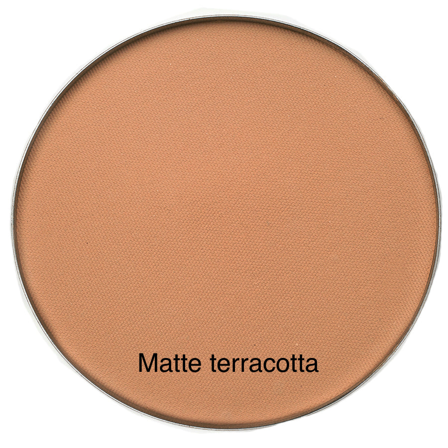 Poudre compacte Matte Terracotta